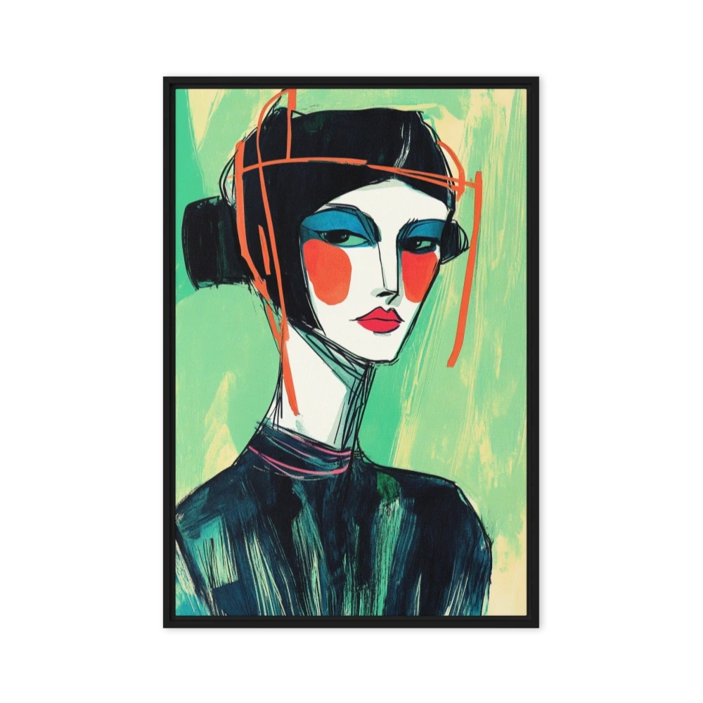 Stylized Portrait of a Woman