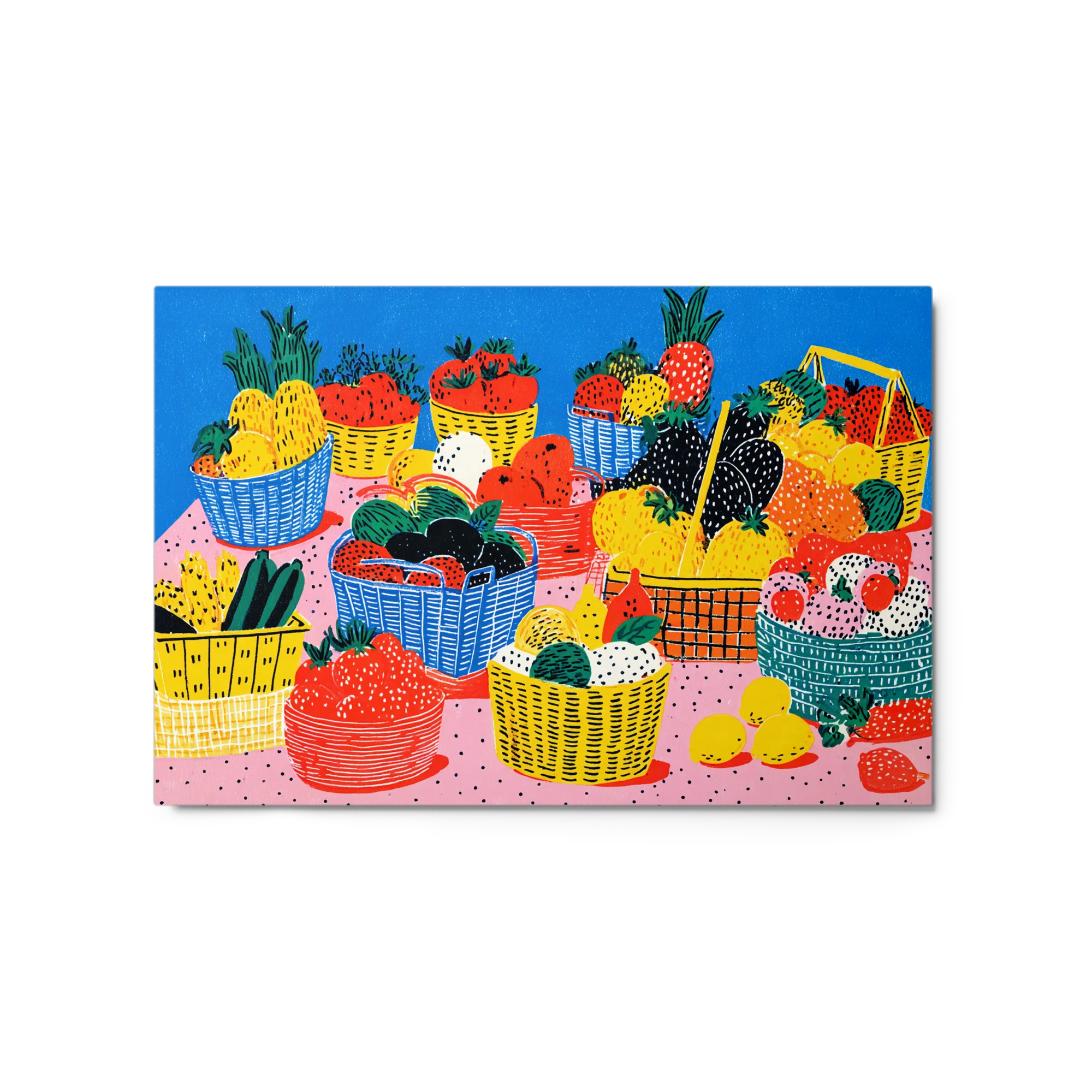 Harvest Baskets Still Life
