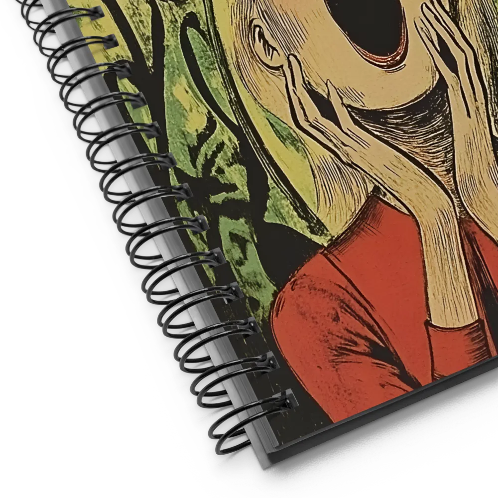 The Scream of Youth 
 Spiral Notebook | 140 pages
