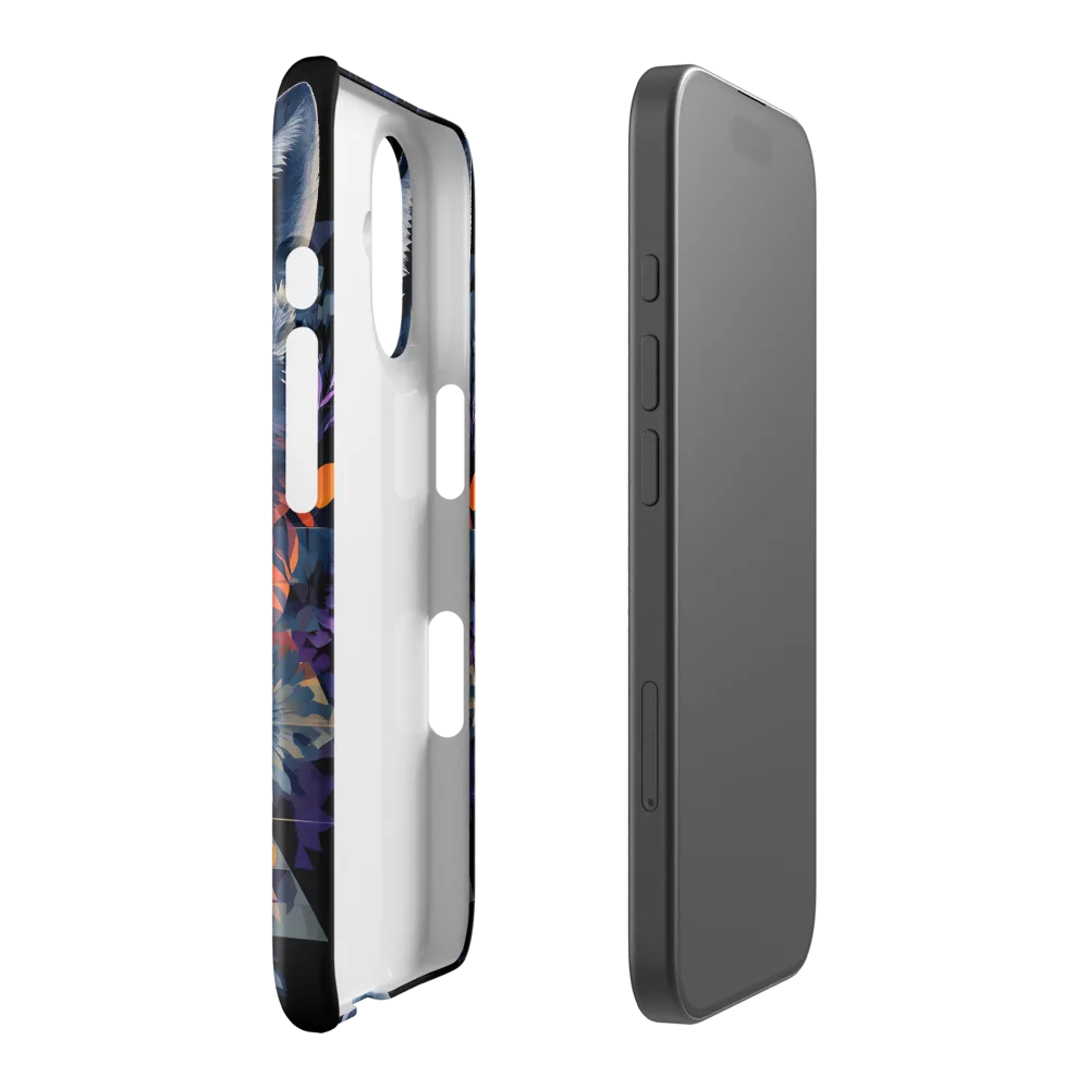 Geometric Wolf Portrait 
 iPhone 14 Pro | Tough Case