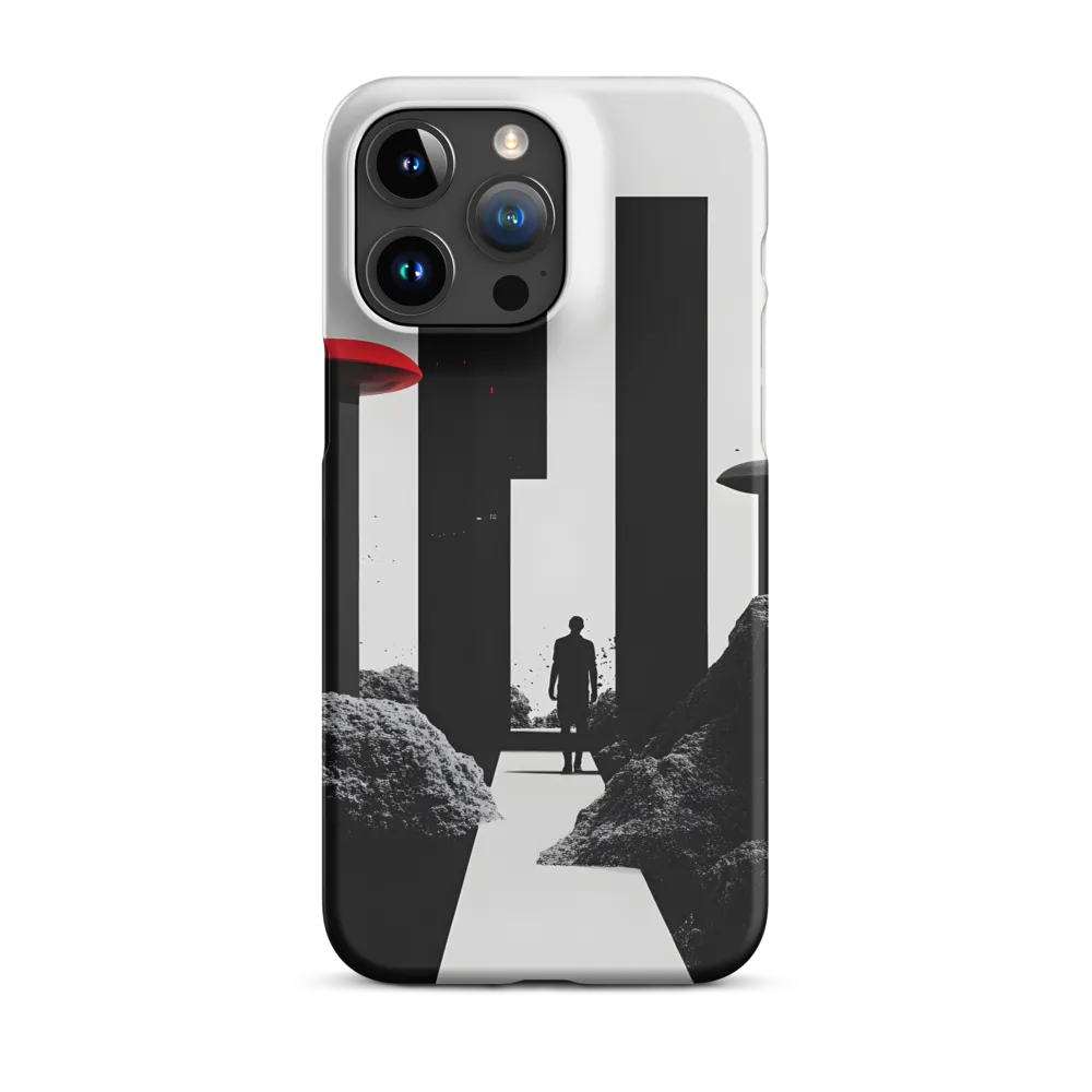 The Red Cap Monolith | Phone Case