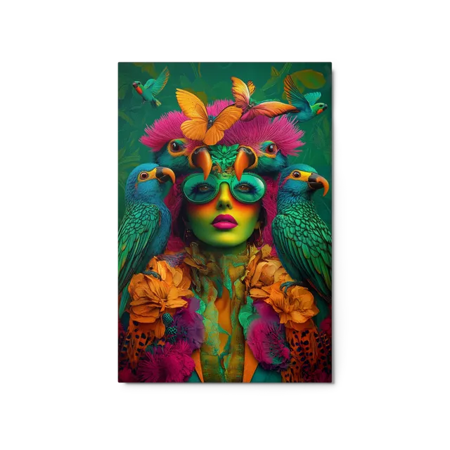 Verdant Dream Portrait | Art Print