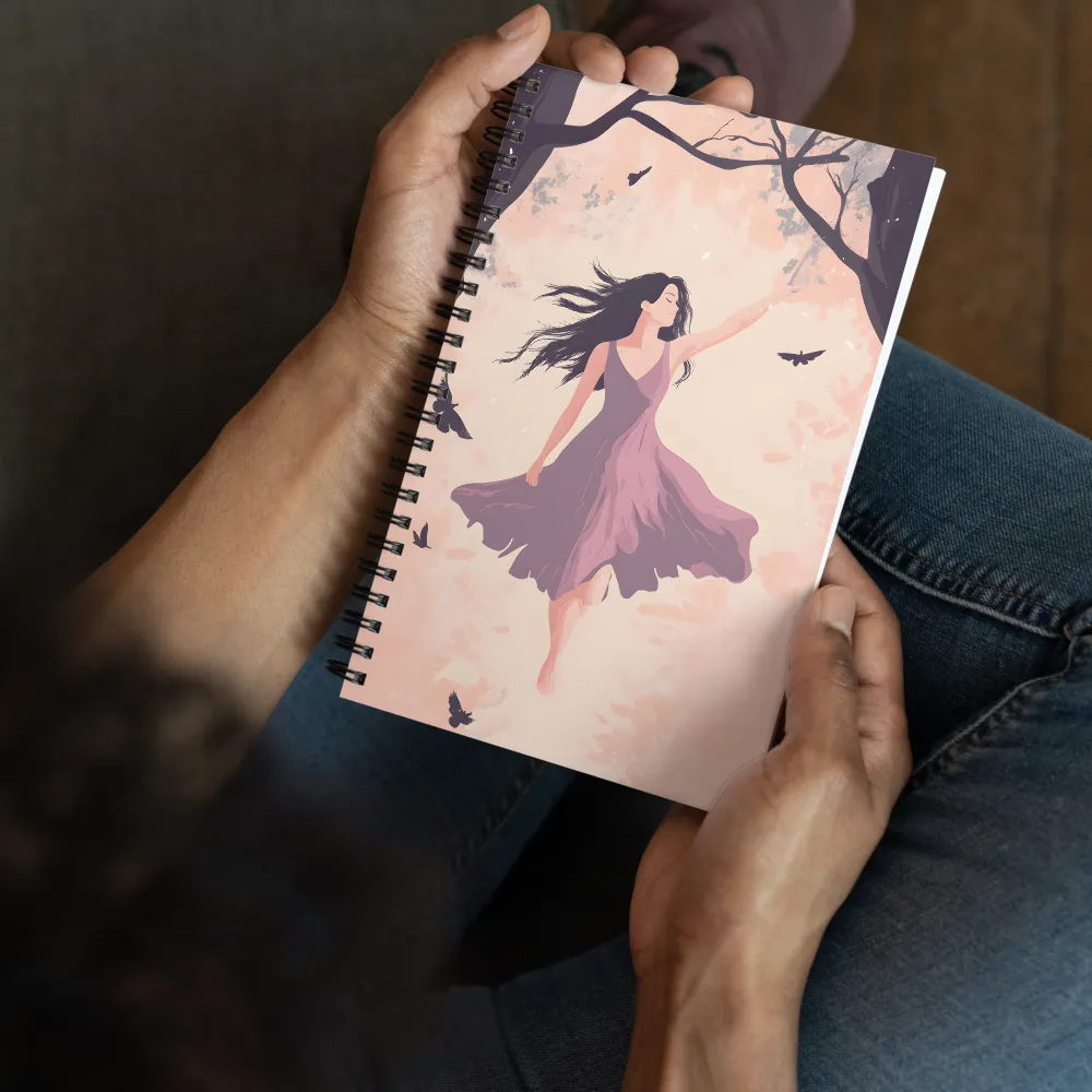 Ethereal Flight 
 Spiral Notebook | 140 pages