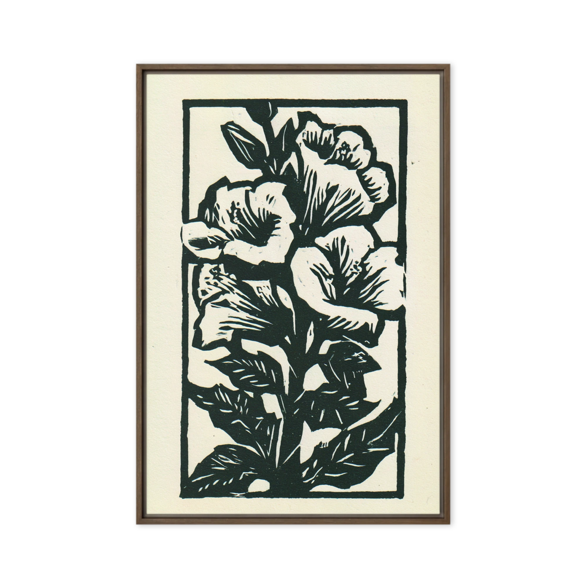 Hibiscus in Relief