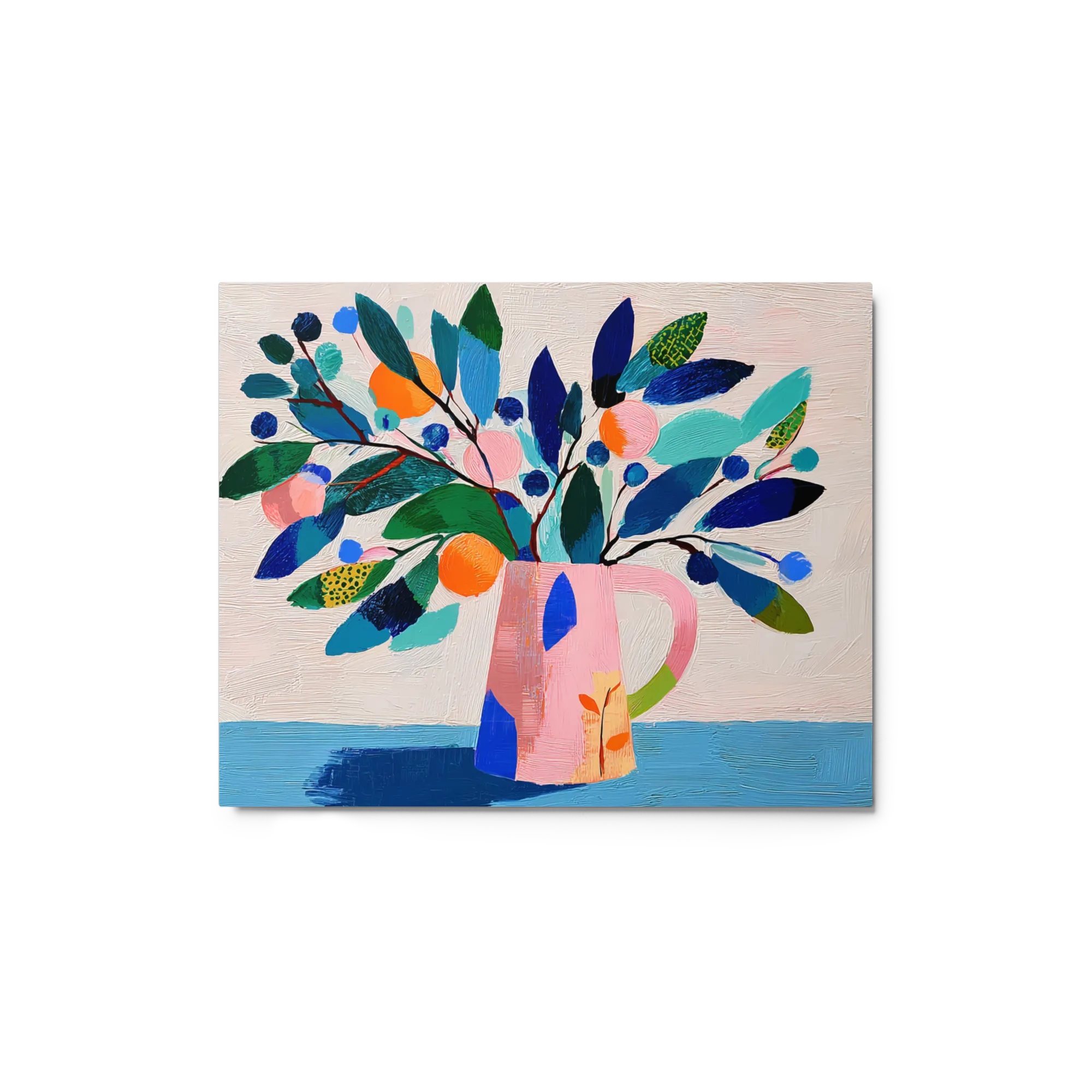 Citrus and Blooms 
 Poster with White Frame | 16″x 20″