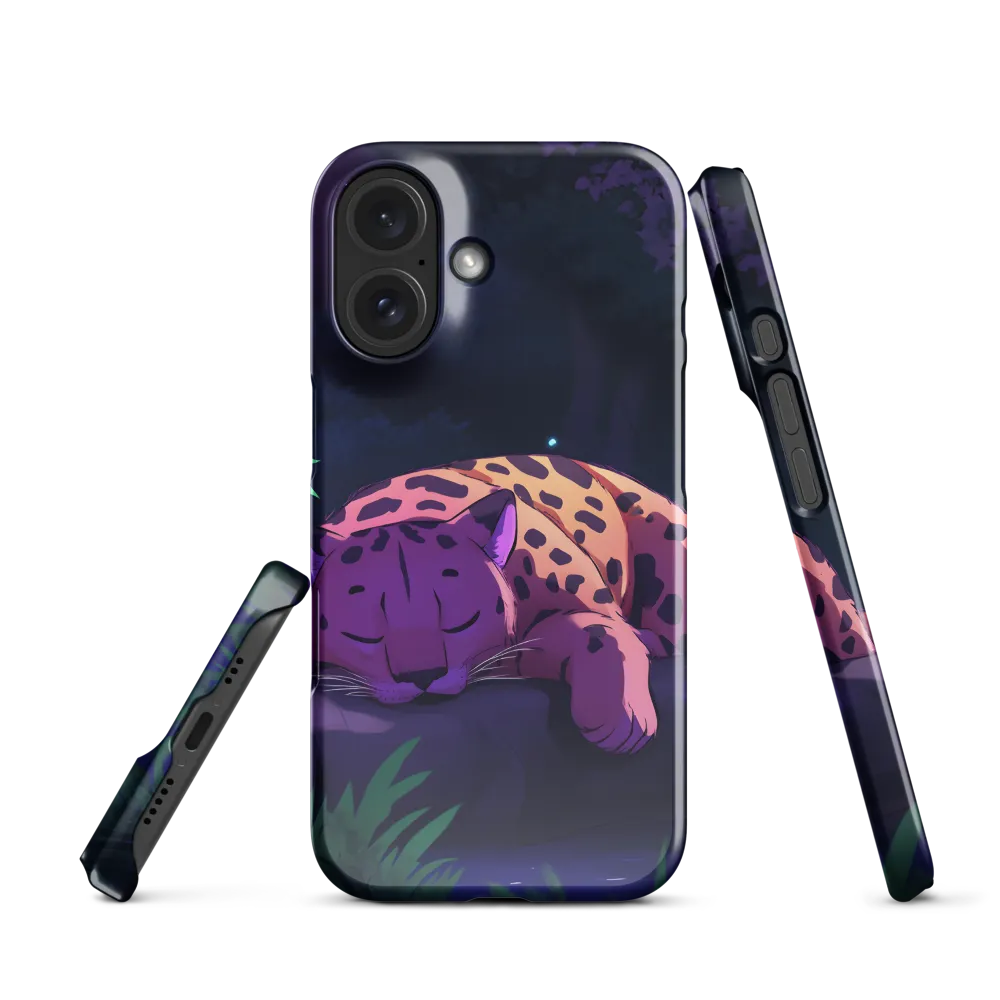 Nocturnal Jaguar Slumber 
 iPhone 13 mini | Tough Case