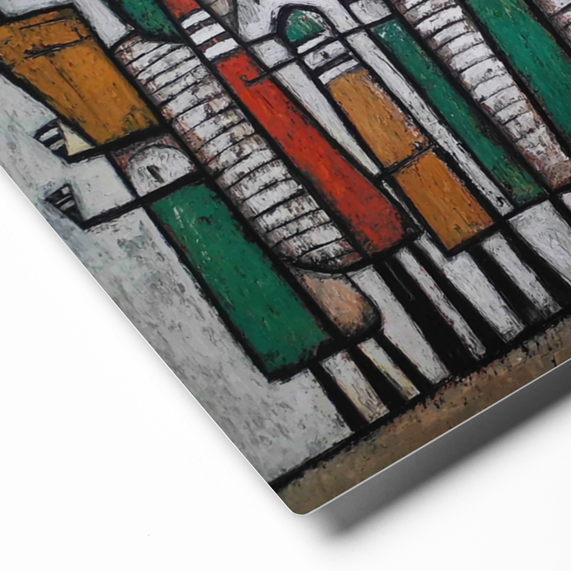 Abstract Figures in Row | Art Print