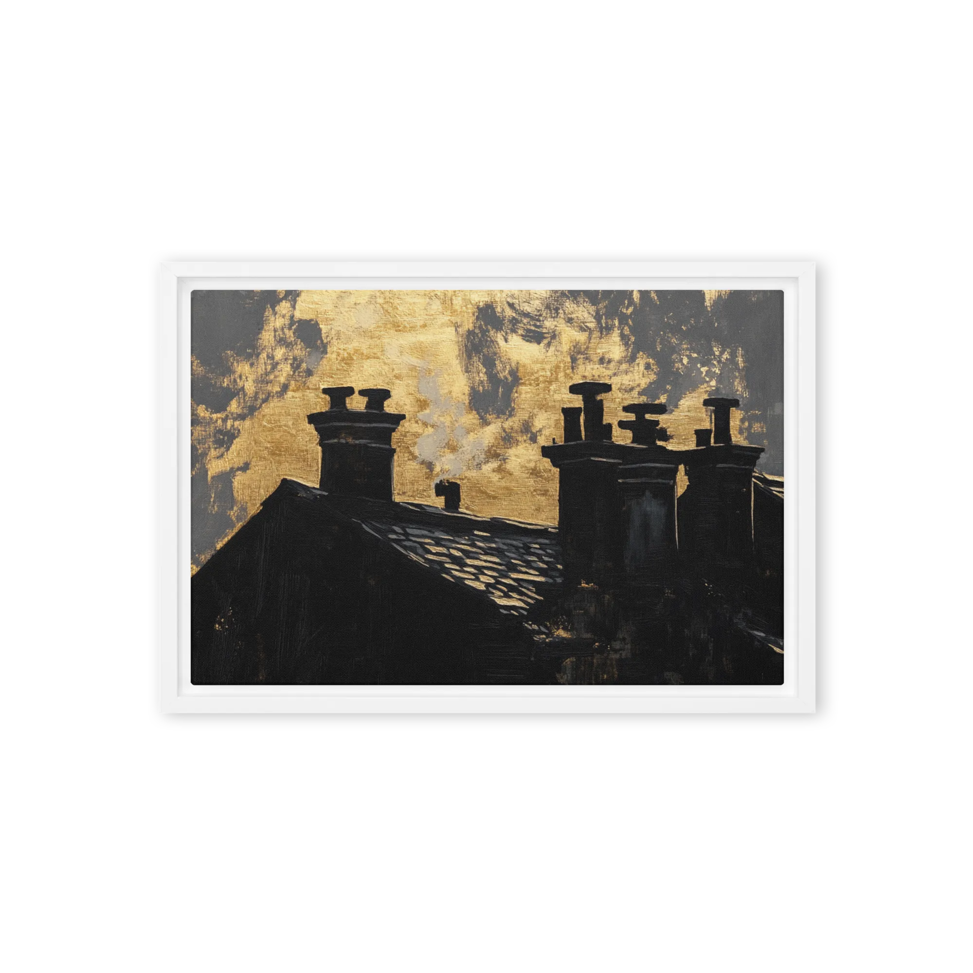 Golden Sky Silhouettes