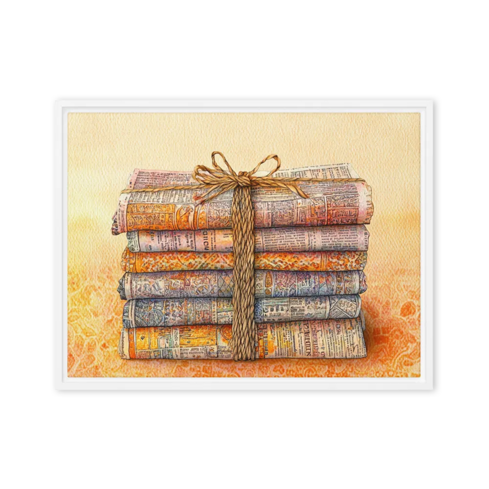 The Tied Journals 
 Metal Print | 11″x 14″