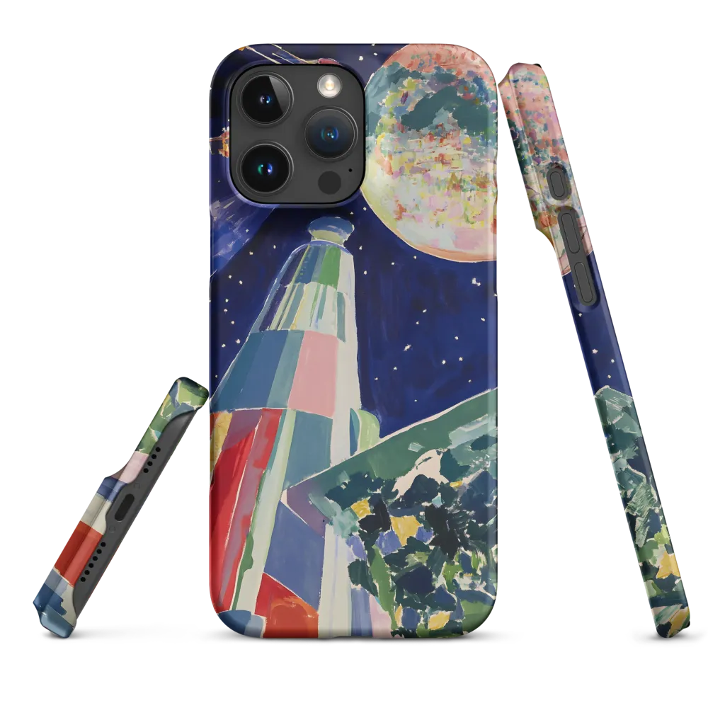 Abstract Futuristic Space Scene | Phone Case