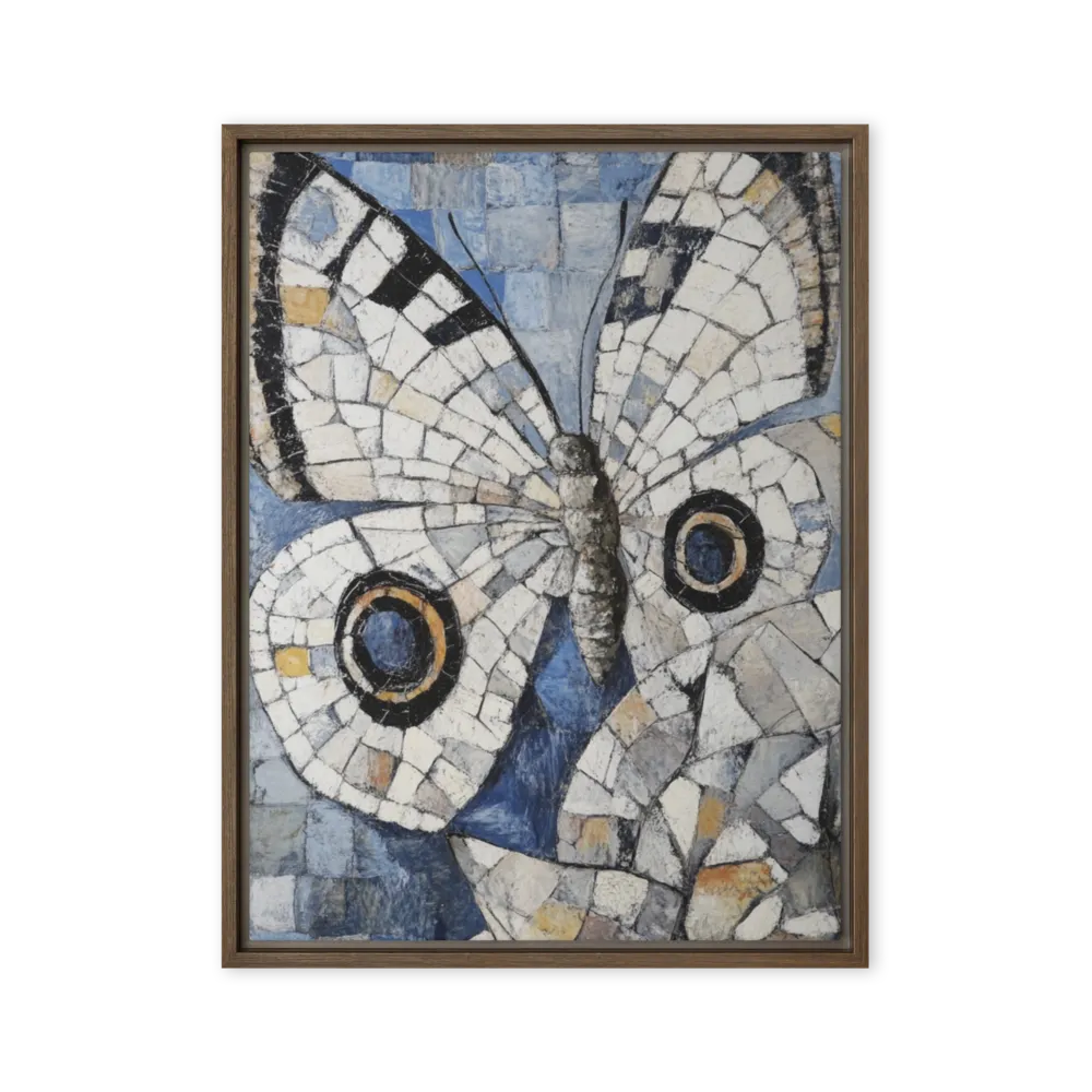 Heavy palette-knife tesserae grids — Sculptural impasto blocks