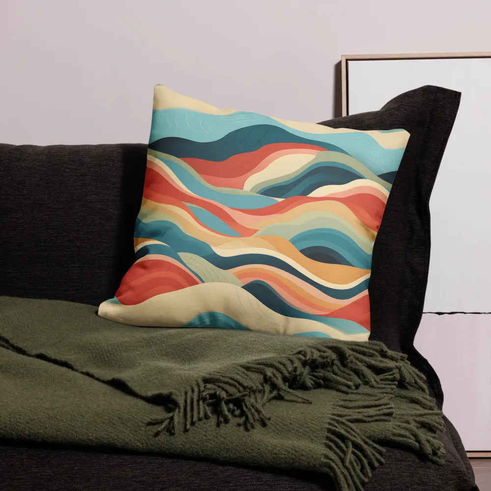 Waves of Tranquility | Pillow Case | 22″×22″