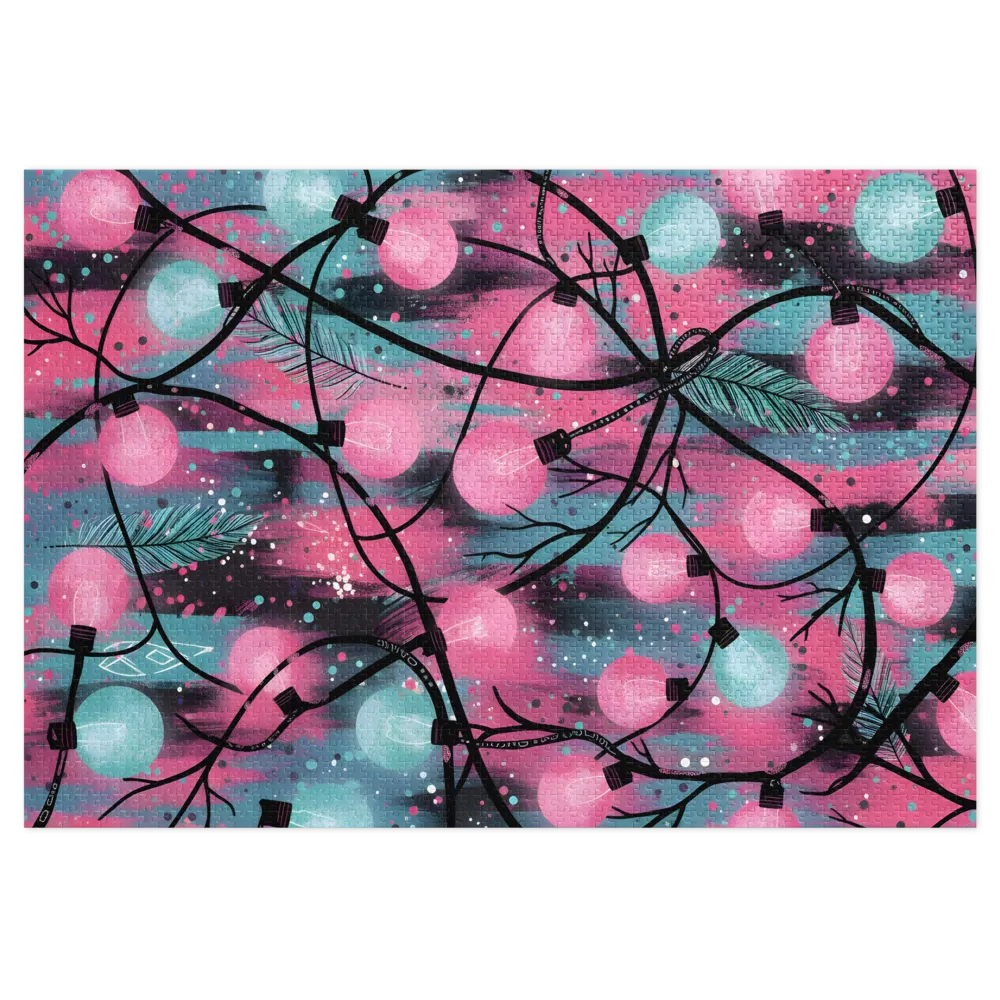 Feathered String Lights | Jigsaw Puzzles