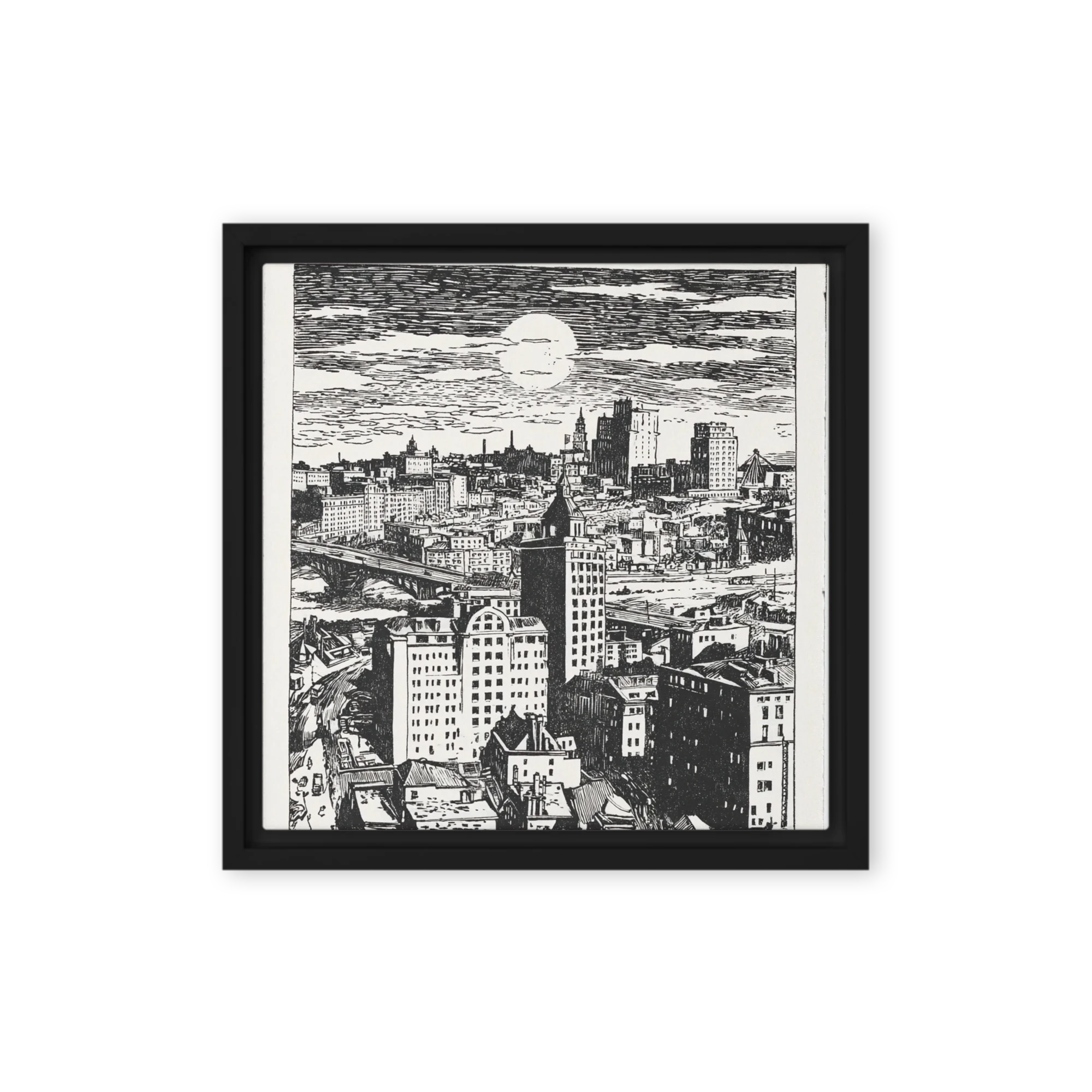 Nocturne Cityscape | Art Print