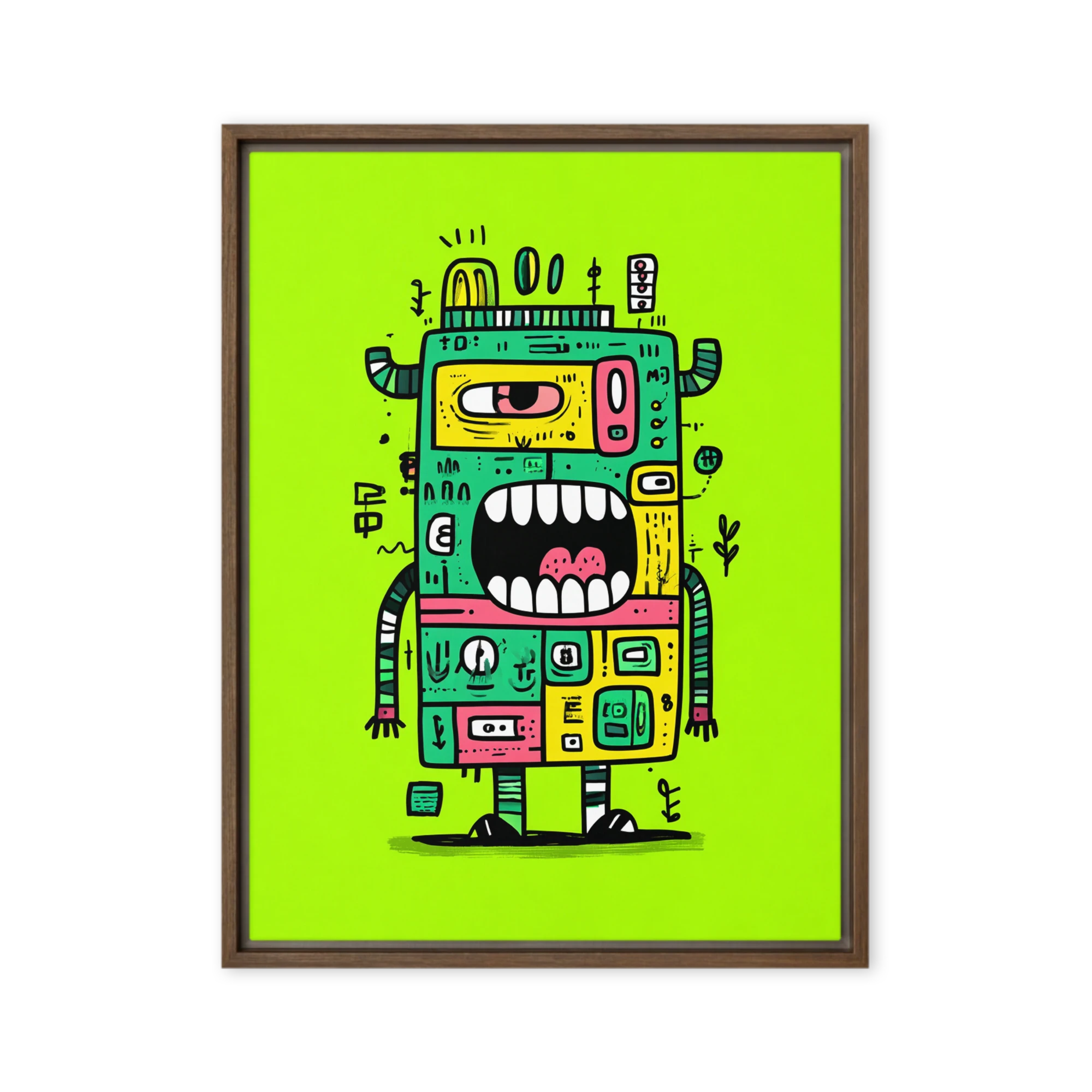 The Screaming Byte | Art Print
