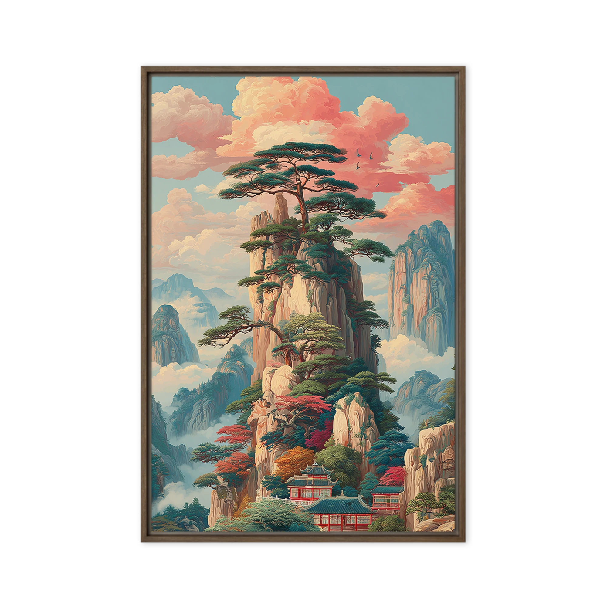 Sovereign Cliffs of Shanshui | Art Print