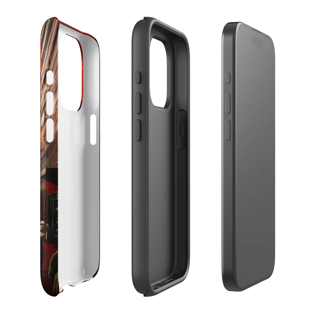 Crimson Apocalypse City | Phone Case