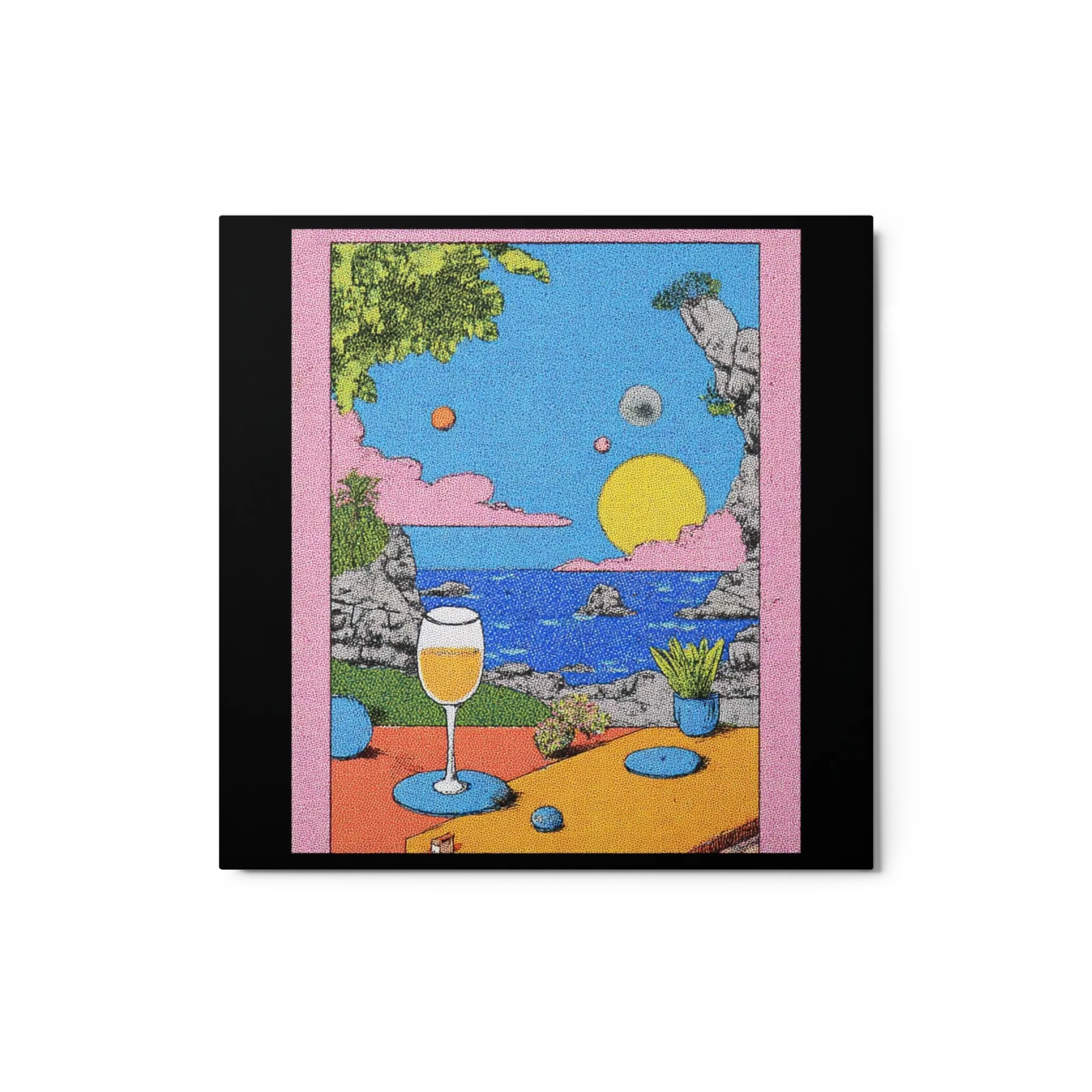 Coastal Evening with Planets