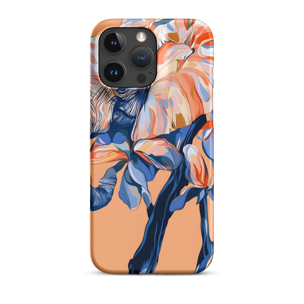 Elephant and Flowers Illustration | Phone Case