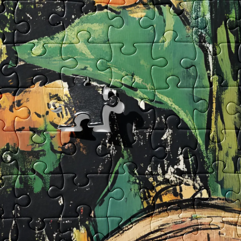 Red-Haired Warrior 
 Jigsaw Puzzle
