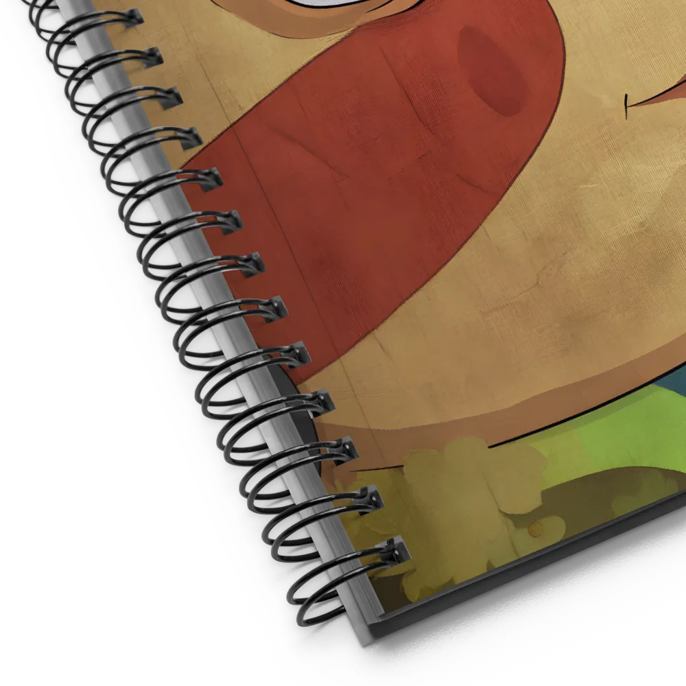 Floral Dream Profile 
 Spiral Notebook | 140 pages