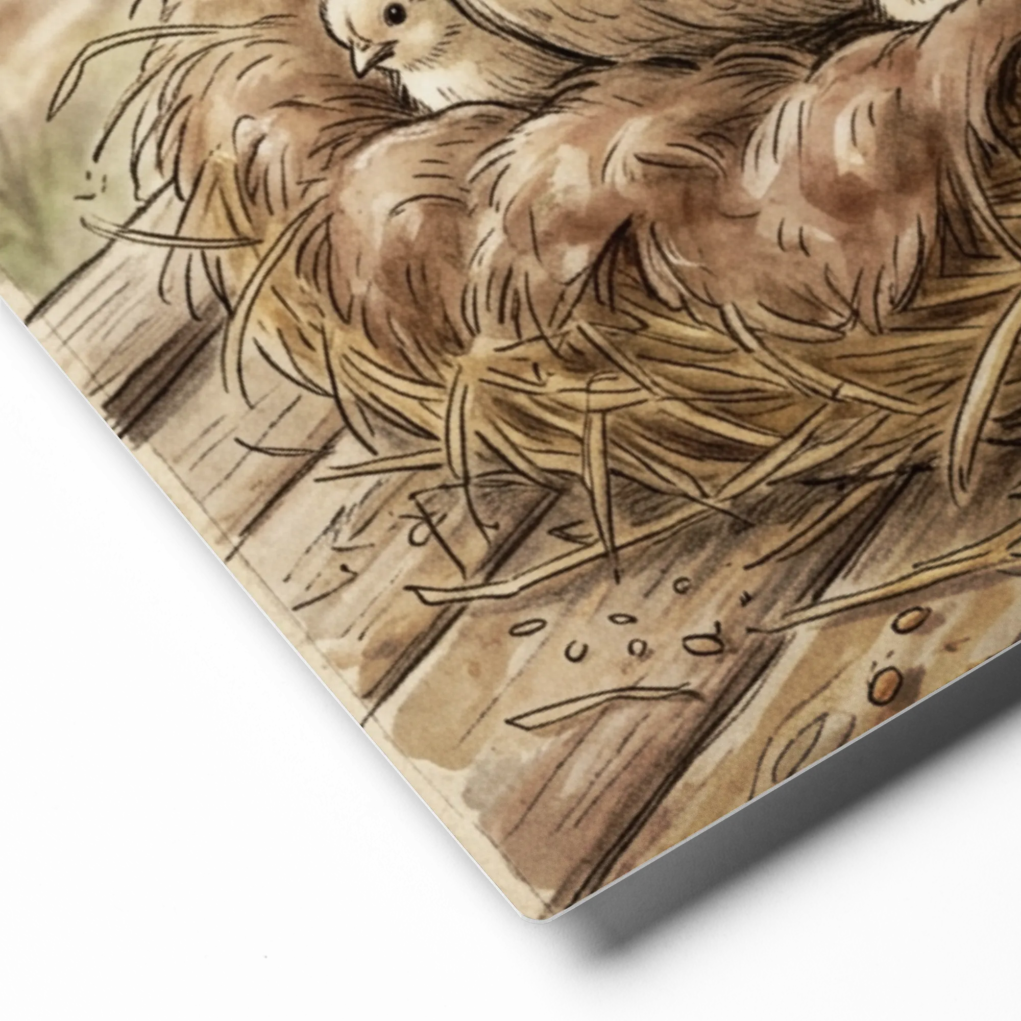 Mother Hen's Brood | Art Print