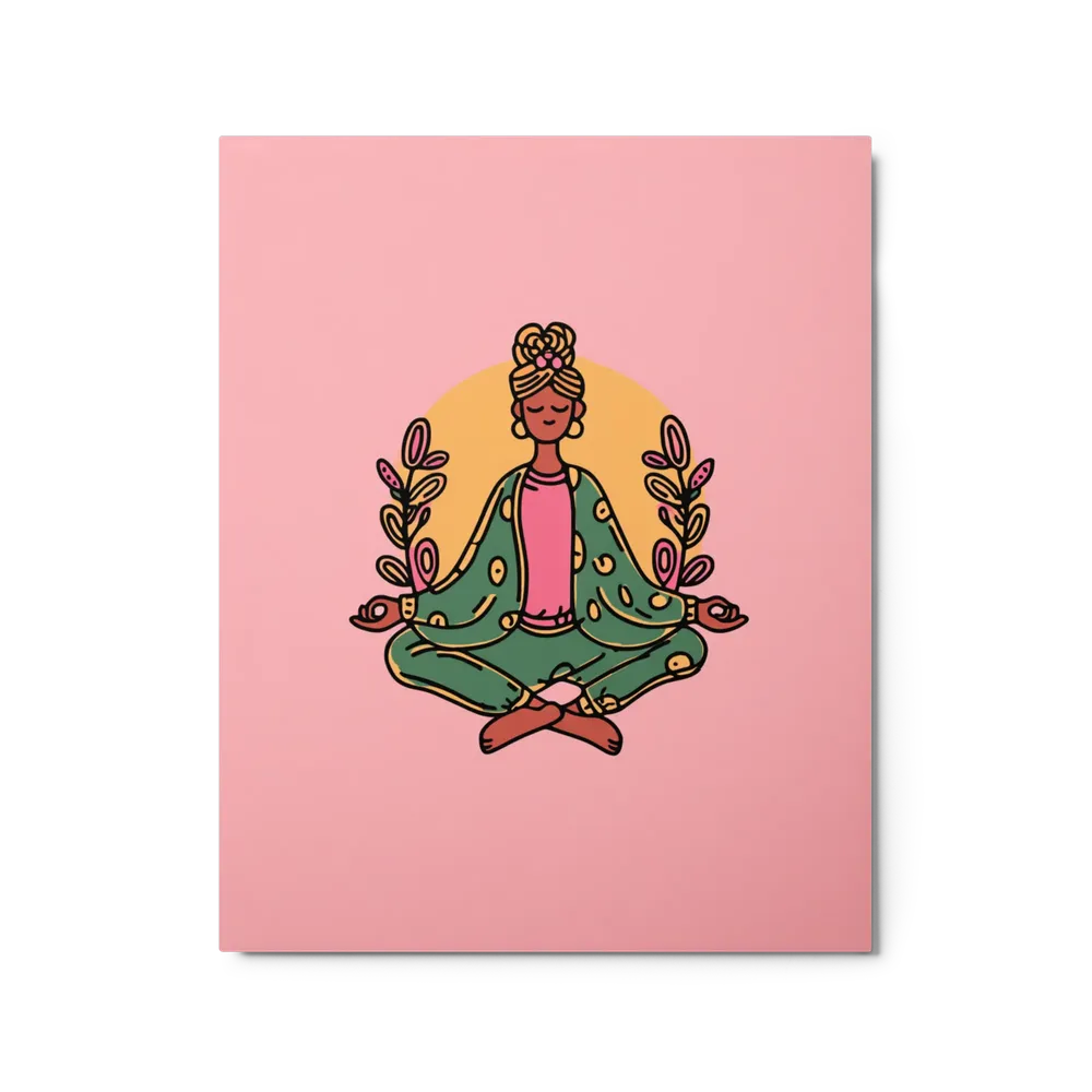 Serenity in Lotus | Art Print