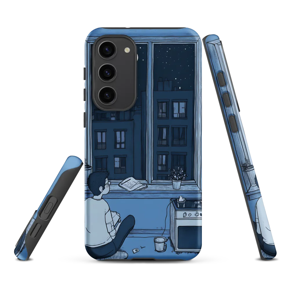 Cozy Nighttime Interior Scene | Phone Case