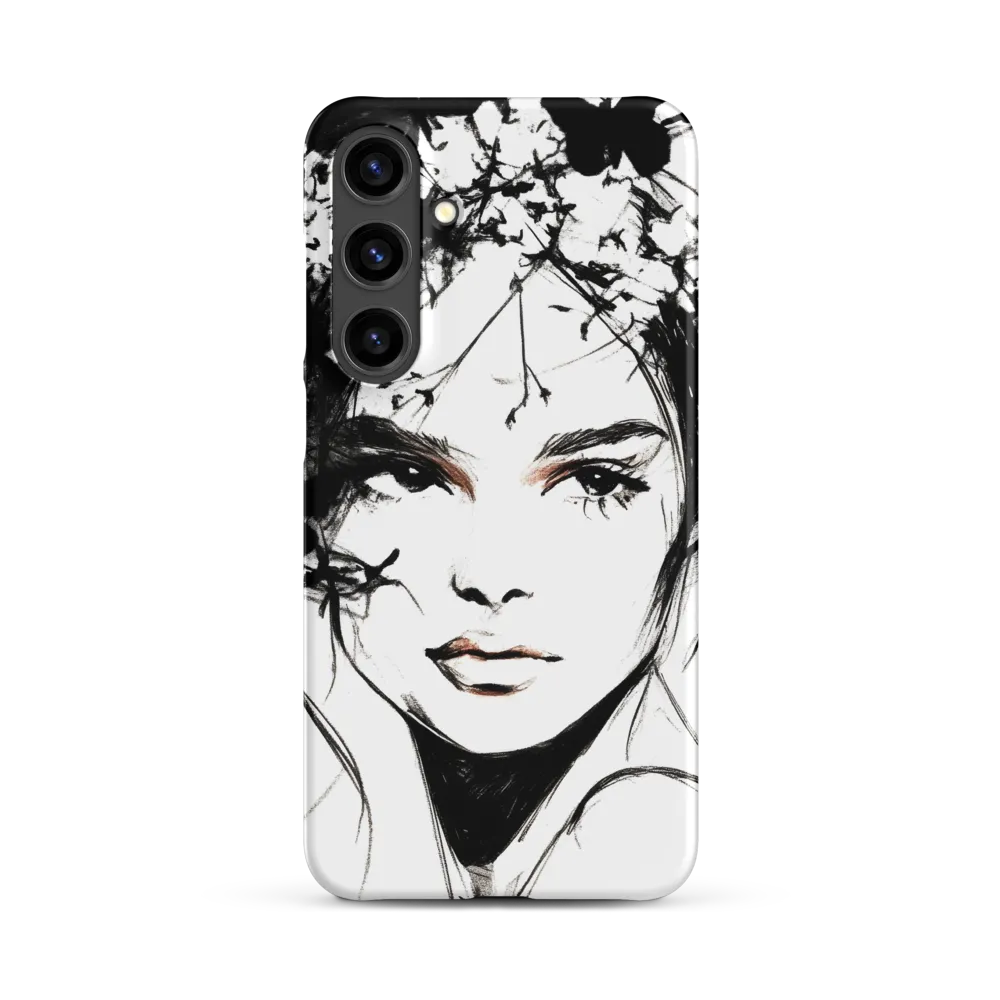 Butterfly Crown Portrait | Phone Case