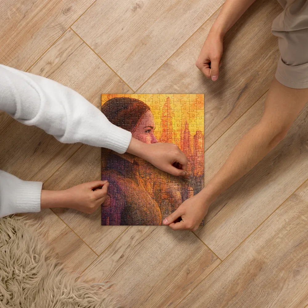 Future City Horizon 
 Jigsaw Puzzle