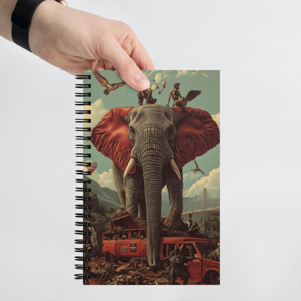 Overrun World 
 Spiral Notebook | 140 pages