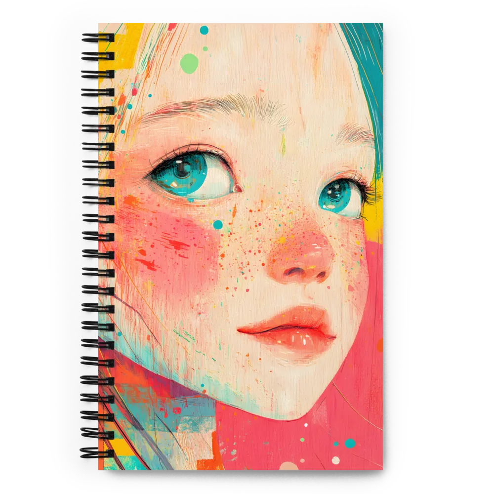 The Freckled Gaze 
 Spiral Notebook | 140 pages