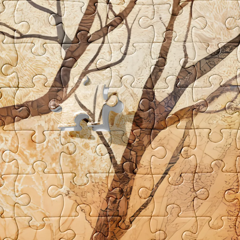 Autumnal Forest Mosaic 
 Jigsaw Puzzle
