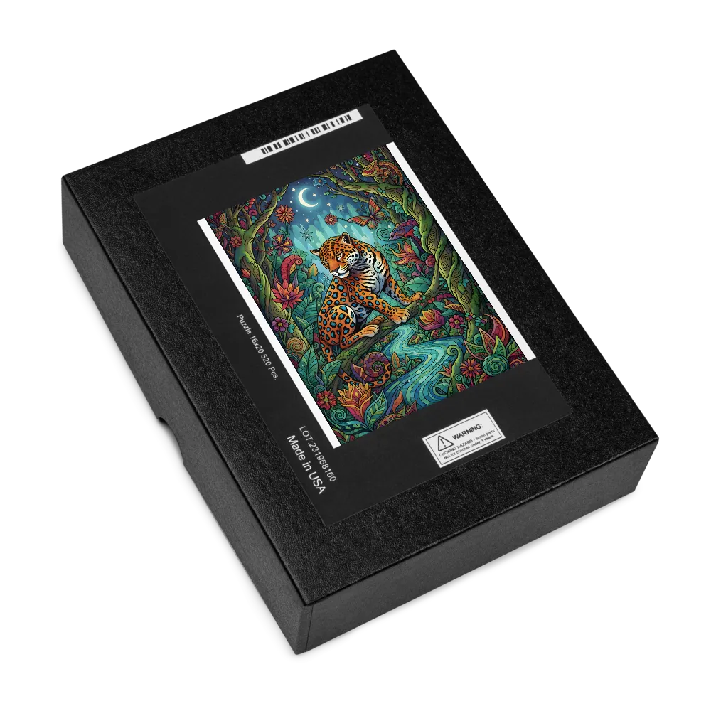 Enchanted Jungle Jaguar 
 Jigsaw Puzzle