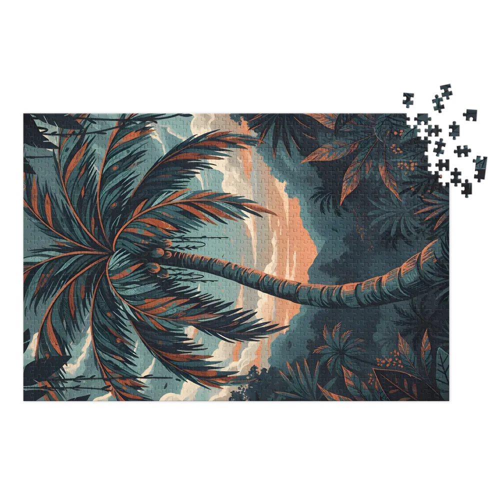 Palm at Dusk