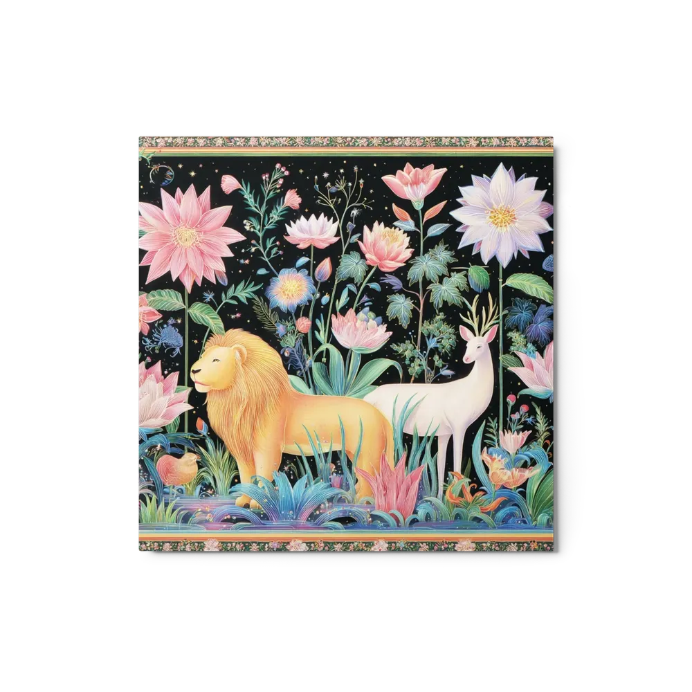 Enchanted Garden Lion | Art Print