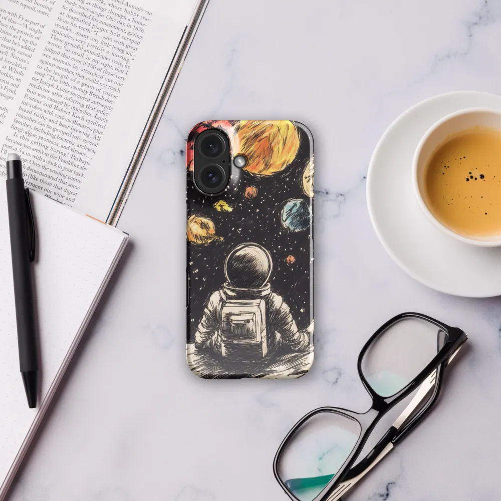 Cosmic Contemplation 
 iPhone 14 Plus | Tough Case