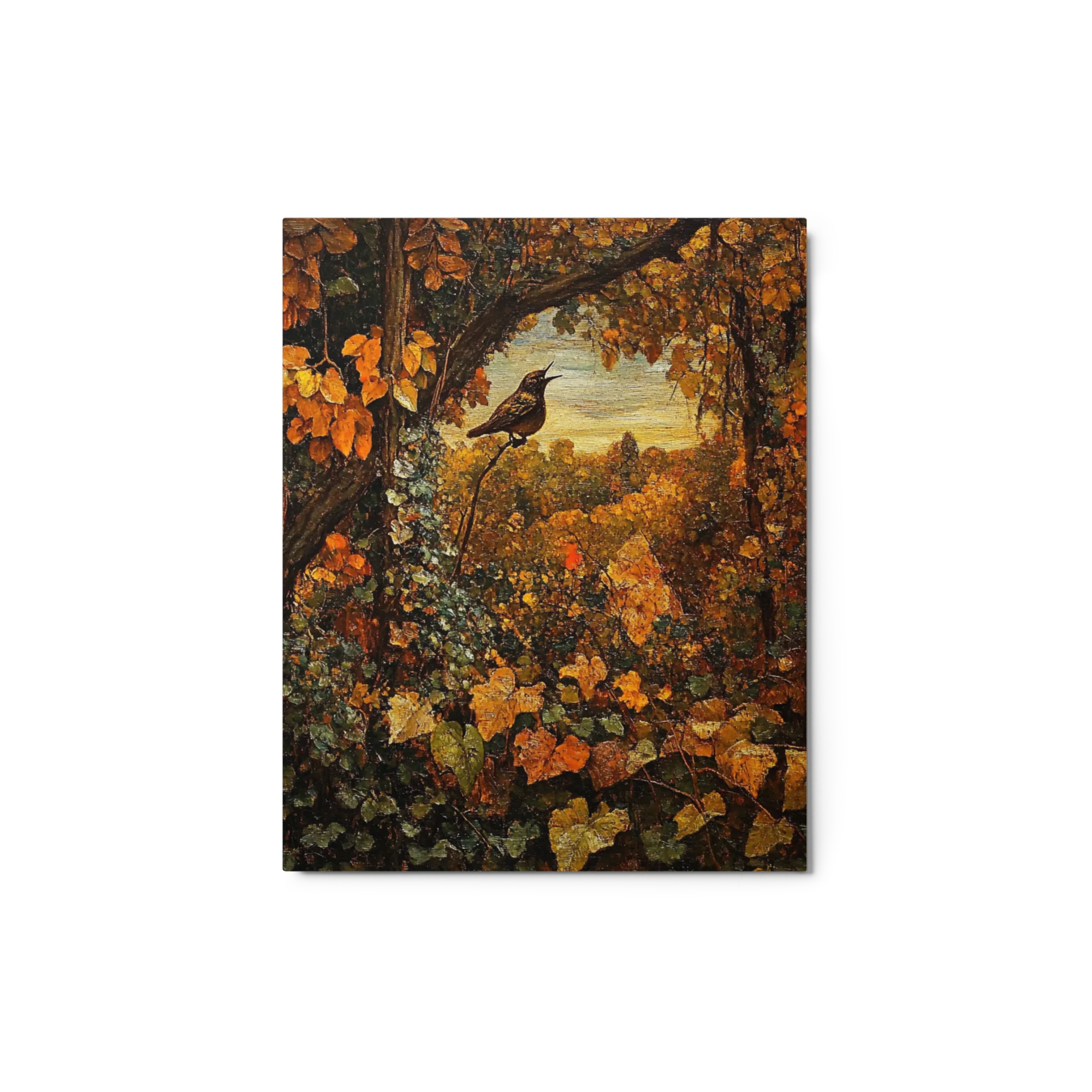 Songbird in Autumn Woods