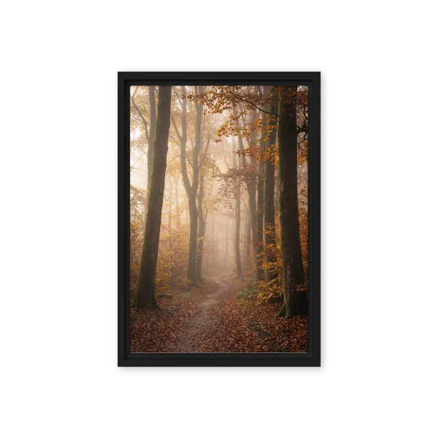 Enchanted Autumn Fog | Art Print
