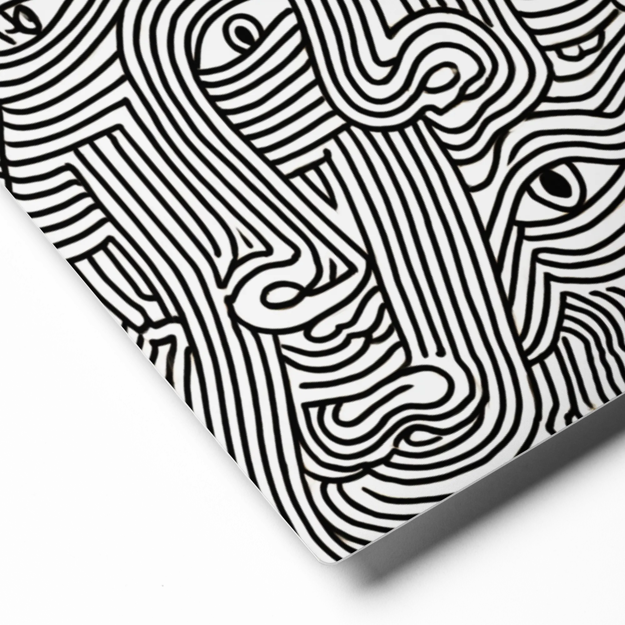 Hypnotic Observers 
 Canvas with Black Frame