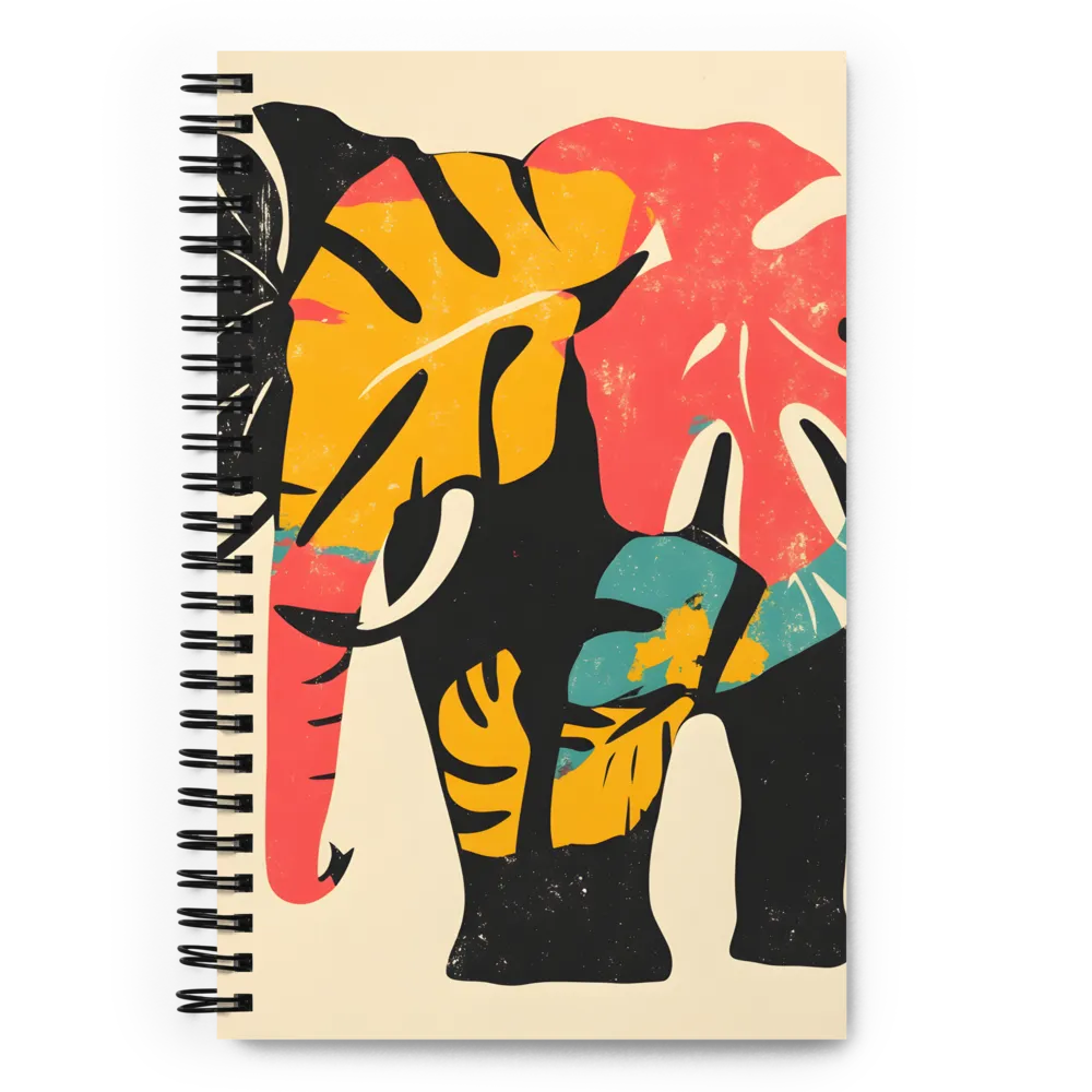 Tropical Elegance: The Elephant's Dance