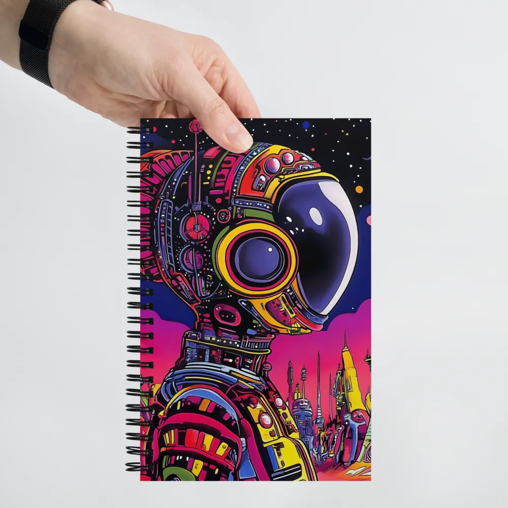 Cosmic Odyssey 
 Spiral Notebook | 140 pages