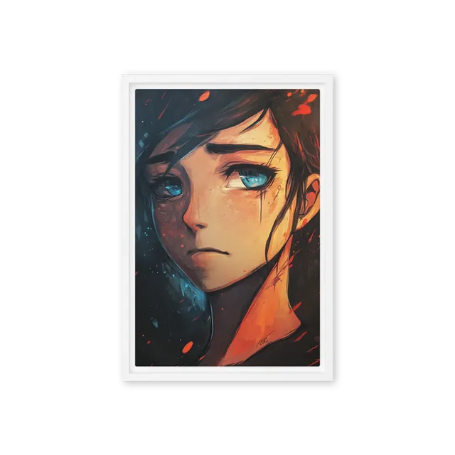 Contrasting Gaze | Art Print