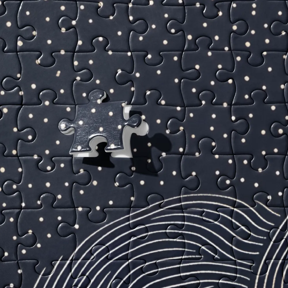 Starry Desert Night 
 Jigsaw Puzzle