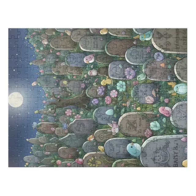Moonlit Graveyard Garden | Jigsaw Puzzles