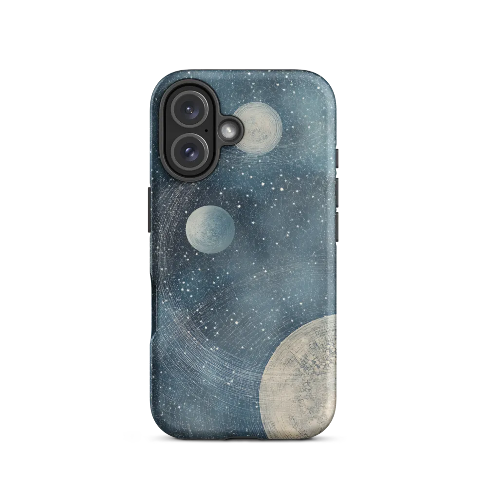 Swirling Planets in Space | Phone Case