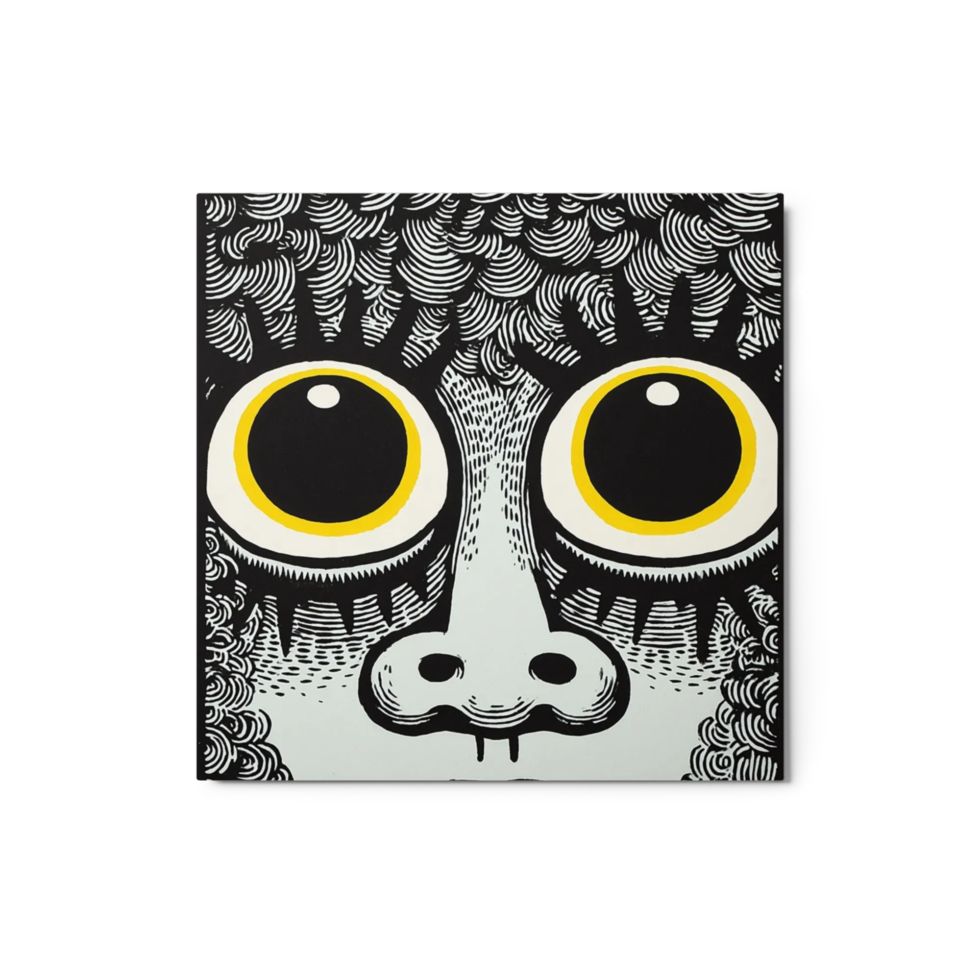 Wide Yellow Eyes