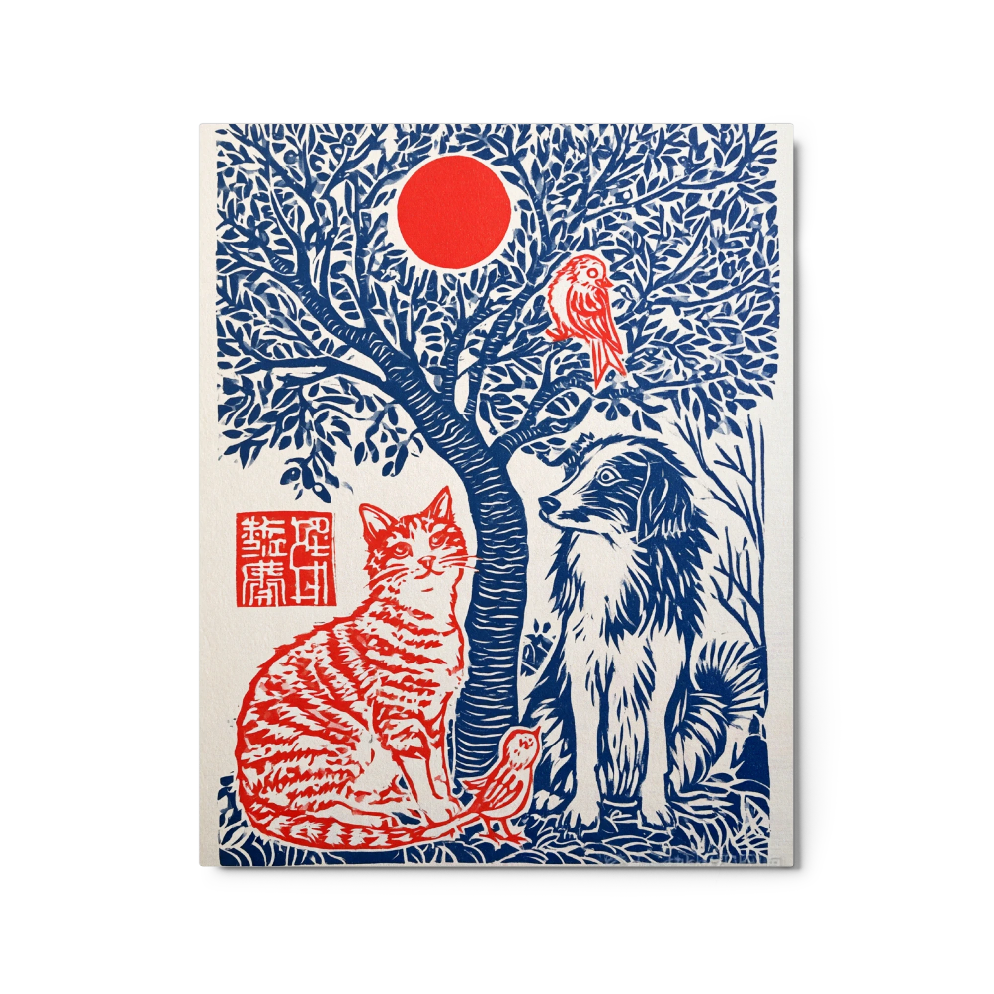 Friends Under the Red Sun