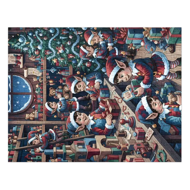 Elves' Toy Workshop | Jigsaw Puzzles