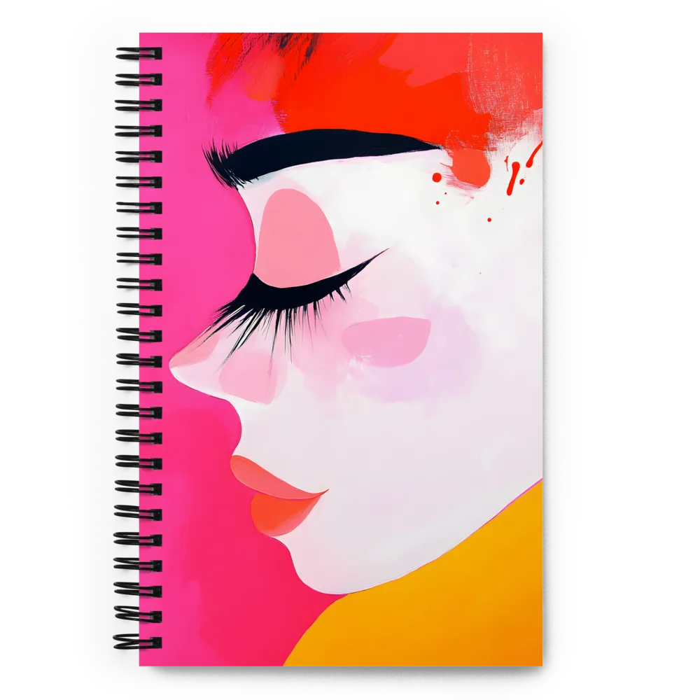 Feminine Pop Art 
 Spiral Notebook | 140 pages